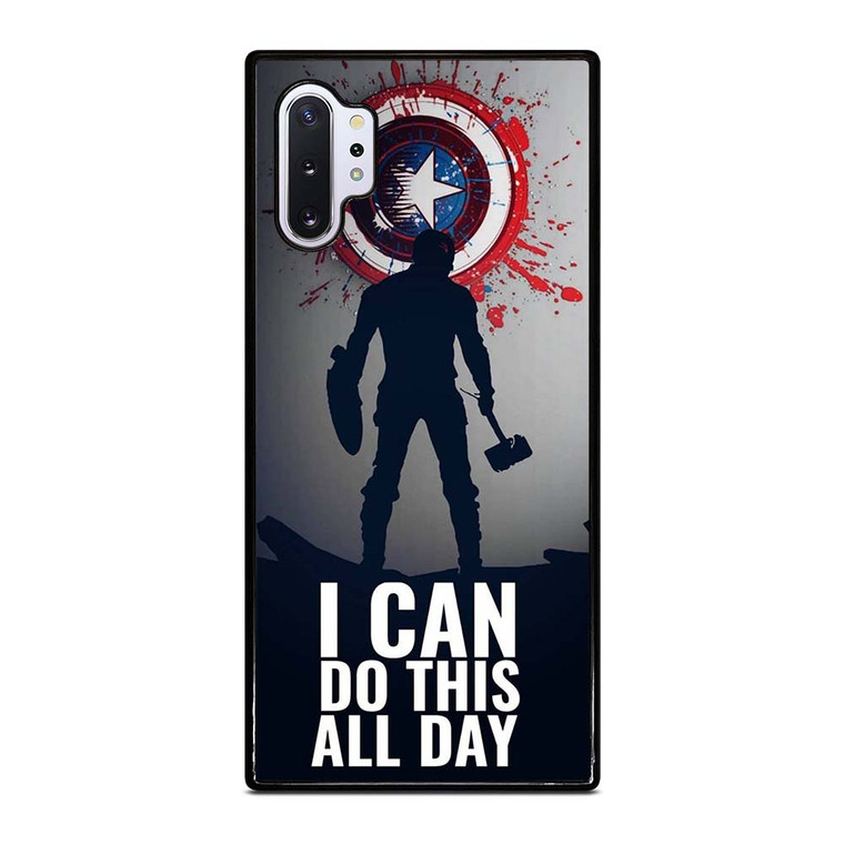 CAPTAIN AMERICA QUOTE Samsung Galaxy Note 10 Plus Case Cover