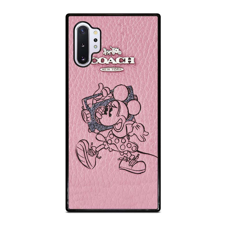 COACH MINNIE MOUSE PINK Samsung Galaxy Note 10 Plus Case Cover COACH MINNIE MOUSE PINK Samsung Galaxy Note 10 Plus Case Cover