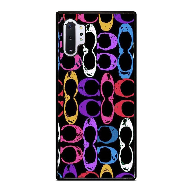 COACH NEW YORK ART LOGO Samsung Galaxy Note 10 Plus Case Cover