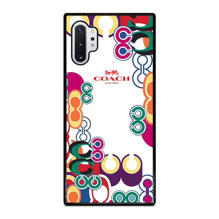 COACH NEW YORK COLOR Samsung Galaxy Note 10 Plus Case Cover