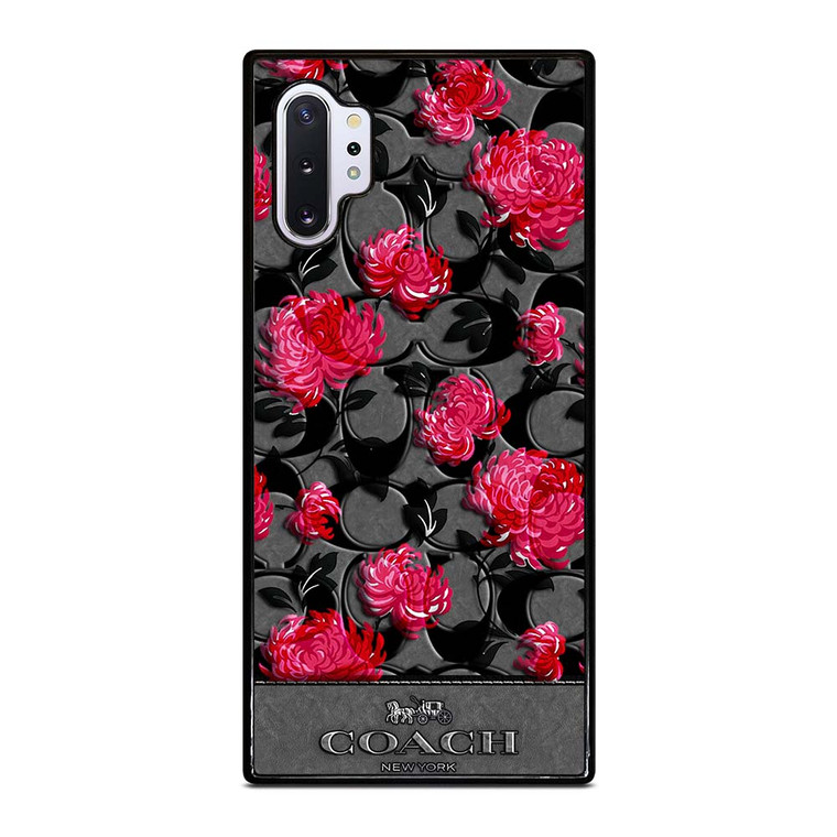 COACH NEW YORK FLOWER 3 Samsung Galaxy Note 10 Plus Case Cover