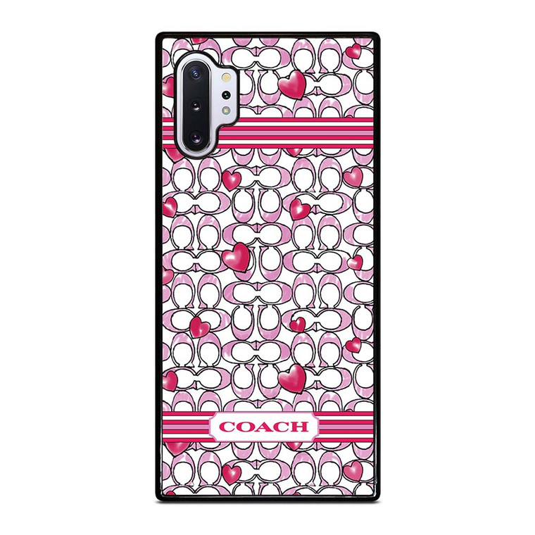 COACH NEW YORK LOVE Samsung Galaxy Note 10 Plus Case Cover
