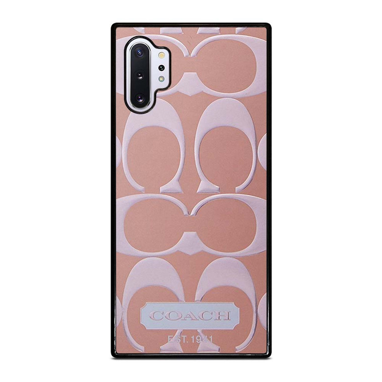 COACH NEW YORK PINK PATTERN Samsung Galaxy Note 10 Plus Case Cover COACH NEW YORK PINK PATTERN Samsung Galaxy Note 10 Plus Case Cover