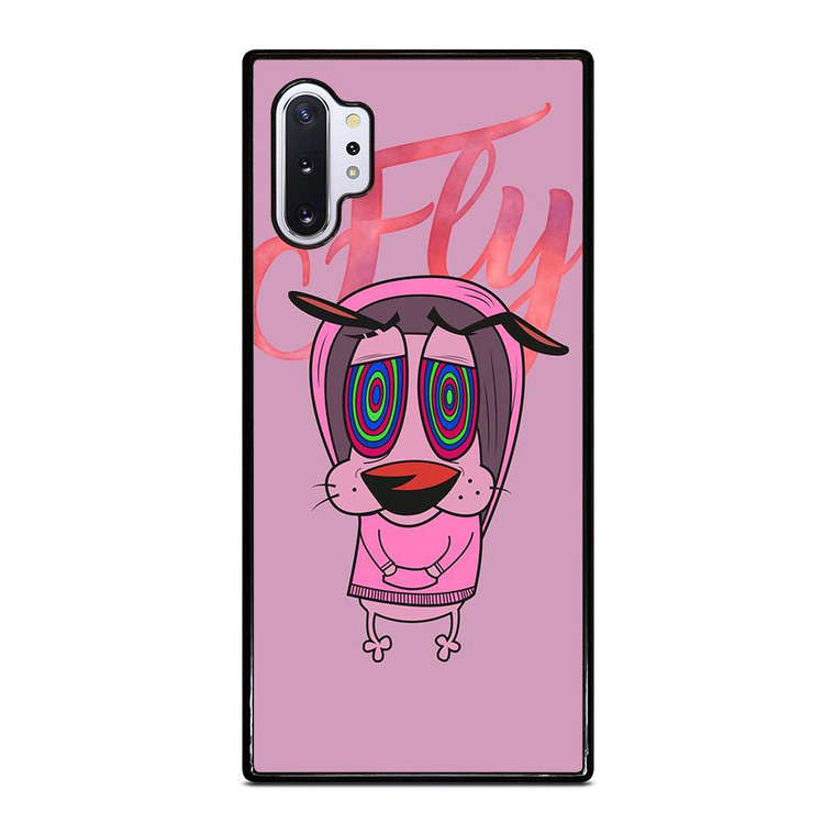 COURAGE THE COWARDLY DOG FLY Samsung Galaxy Note 10 Plus Case Cover