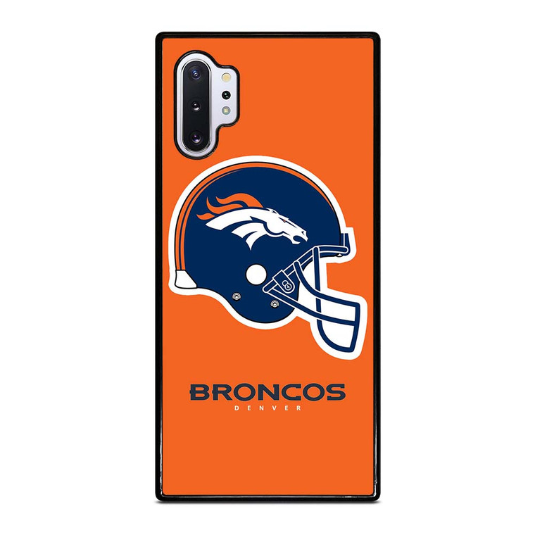 DENVER BRONCOS NFL HELMET Samsung Galaxy Note 10 Plus Case Cover