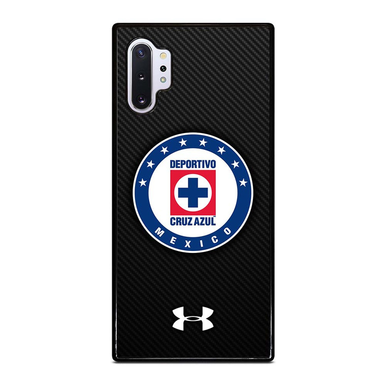 DEPORTIVO CRUZ AZUL CARBON LOGO Samsung Galaxy Note 10 Plus Case Cover