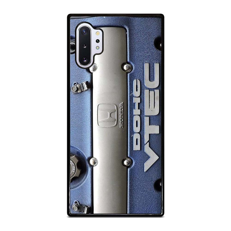 DOHC VTEC HONDA ENGINE BLUE Samsung Galaxy Note 10 Plus Case Cover