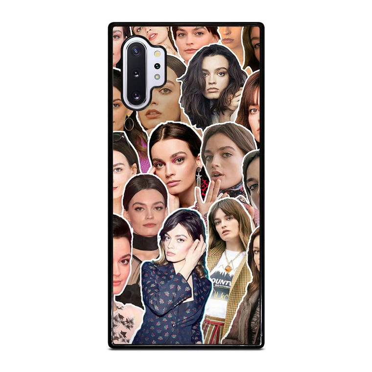 EMMA MACKEY FACE COLLAGE Samsung Galaxy Note 10 Plus Case Cover