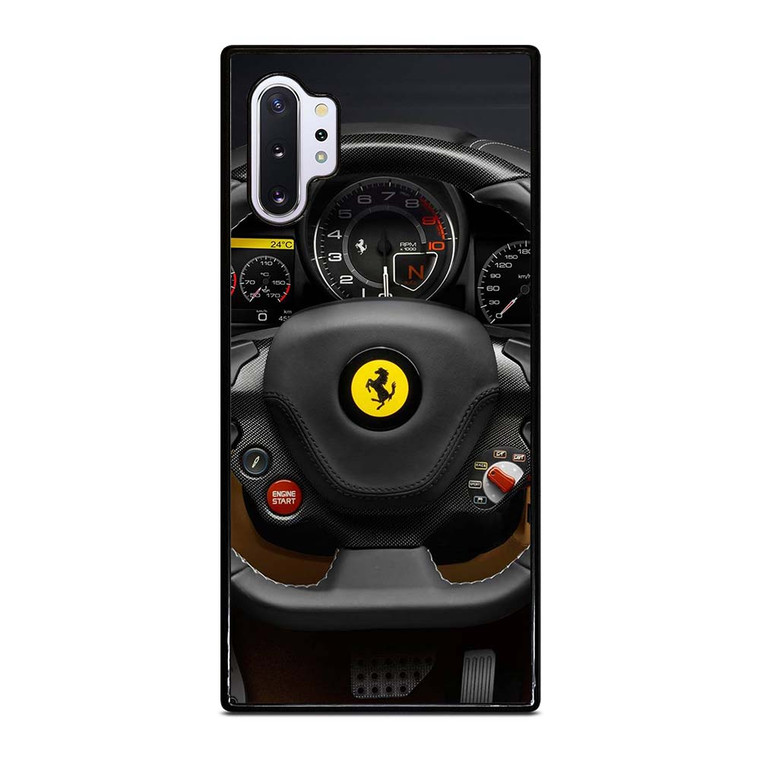 FERRARI STEERING WHEEL Samsung Galaxy Note 10 Plus Case Cover
