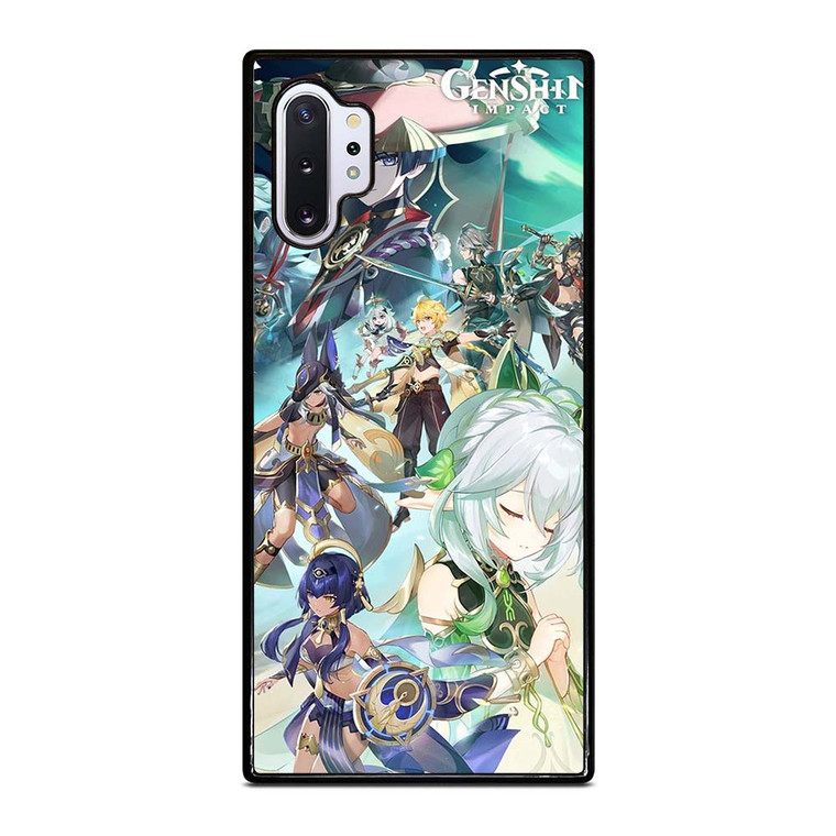 GENSHIN IMPACT MOBILE GAME CHARACTERS Samsung Galaxy Note 10 Plus Case Cover