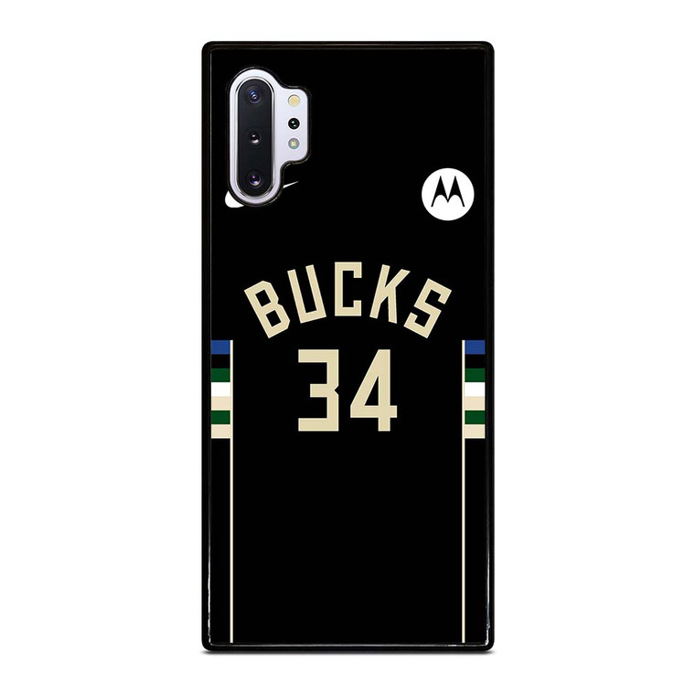 GIANNIS ANTETOKOUNMPU MILWAUKEE BUCKS KIT Samsung Galaxy Note 10 Plus Case Cover