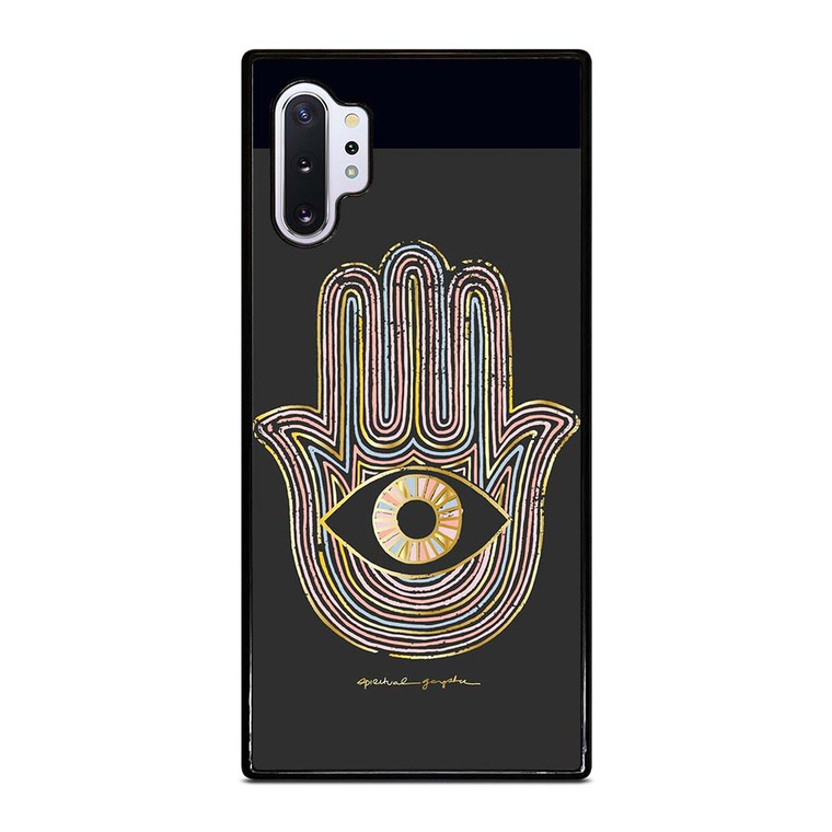 HAMSA EVIL EYE HAND OF FATIMA LOGO Samsung Galaxy Note 10 Plus Case Cover