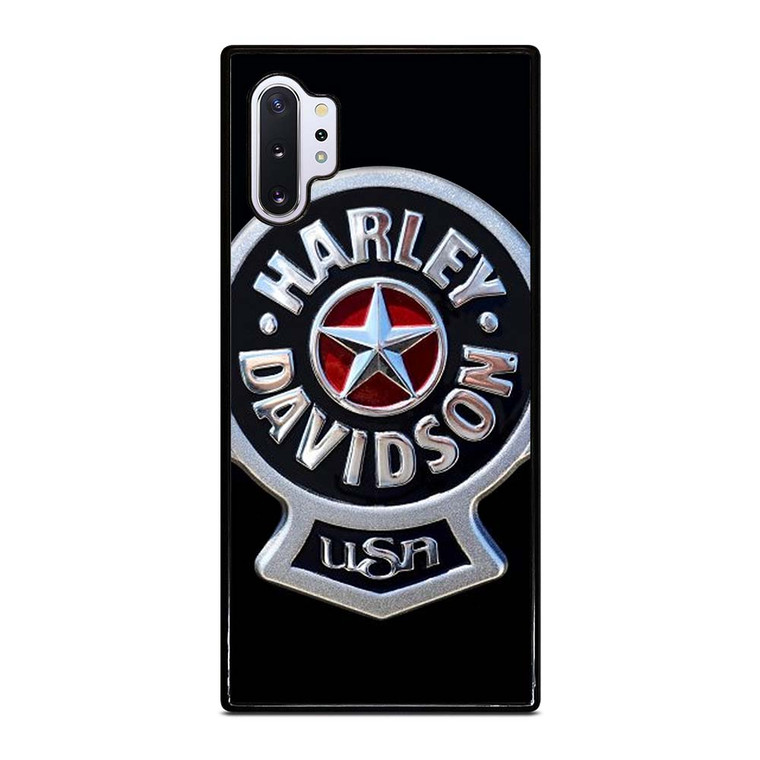 HARLEY DAVIDSON USA METAL EMBLEM Samsung Galaxy Note 10 Plus Case Cover