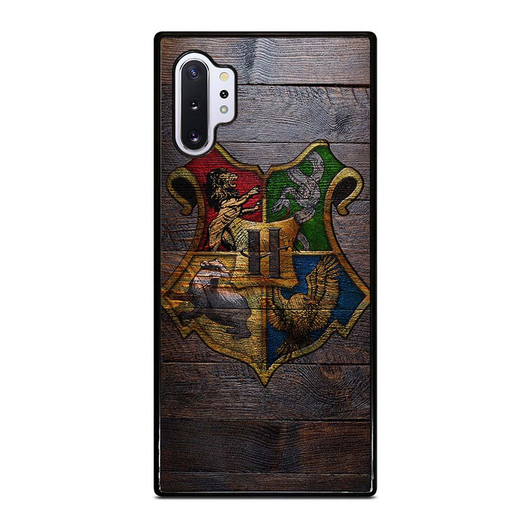 HOGWARTS HARRY POTTER WOODEN LOGO Samsung Galaxy Note 10 Plus Case Cover