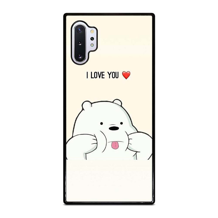 ICE BEAR WE BARE BEARS CUTE Samsung Galaxy Note 10 Plus Case Cover
