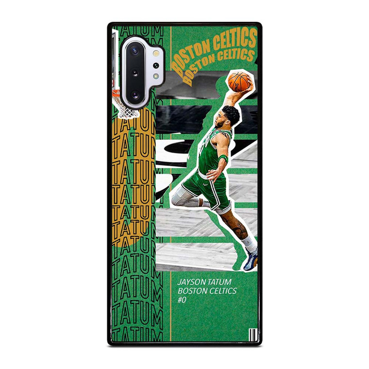 JAYSON TATUM DUNK BOSTON CELTICS Samsung Galaxy Note 10 Plus Case Cover