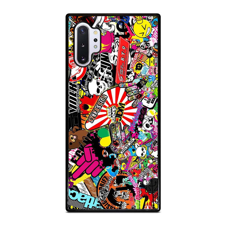 JDM STICKER BOMB COLLAGE Samsung Galaxy Note 10 Plus Case Cover