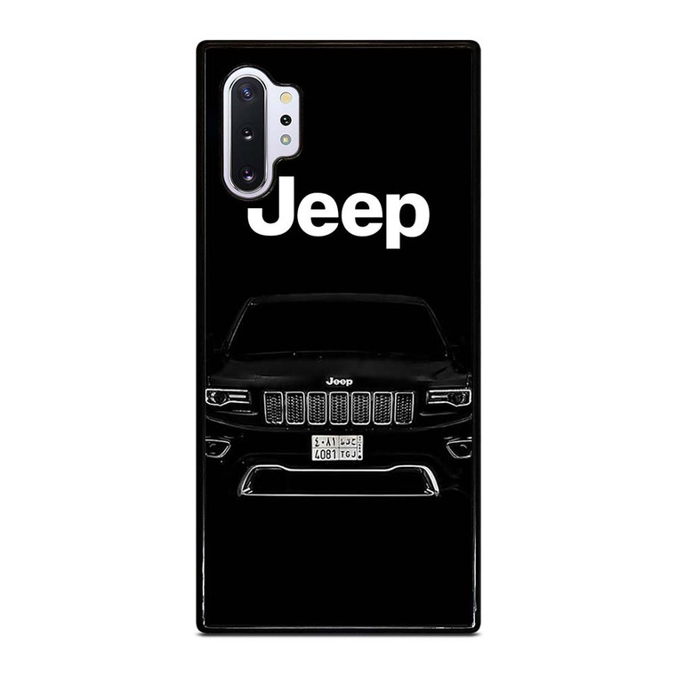 JEEP BLACK CAR Samsung Galaxy Note 10 Plus Case Cover