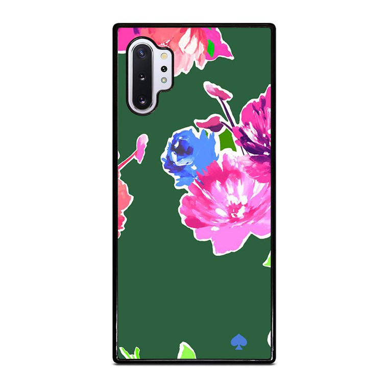 KATE SPADE NEW YORK GREEN FLORAL Samsung Galaxy Note 10 Plus Case Cover