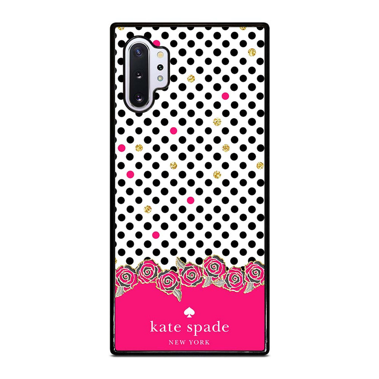 KATE SPADE PINK POLKADOTS Samsung Galaxy Note 10 Plus Case Cover