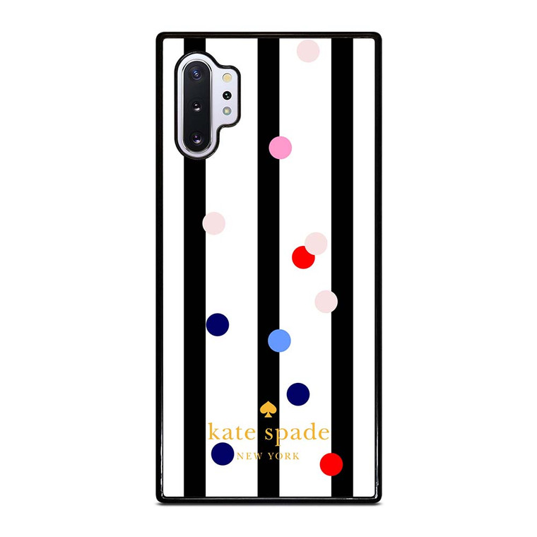 KATE SPADE STRIPE POLKADOTS Samsung Galaxy Note 10 Plus Case Cover