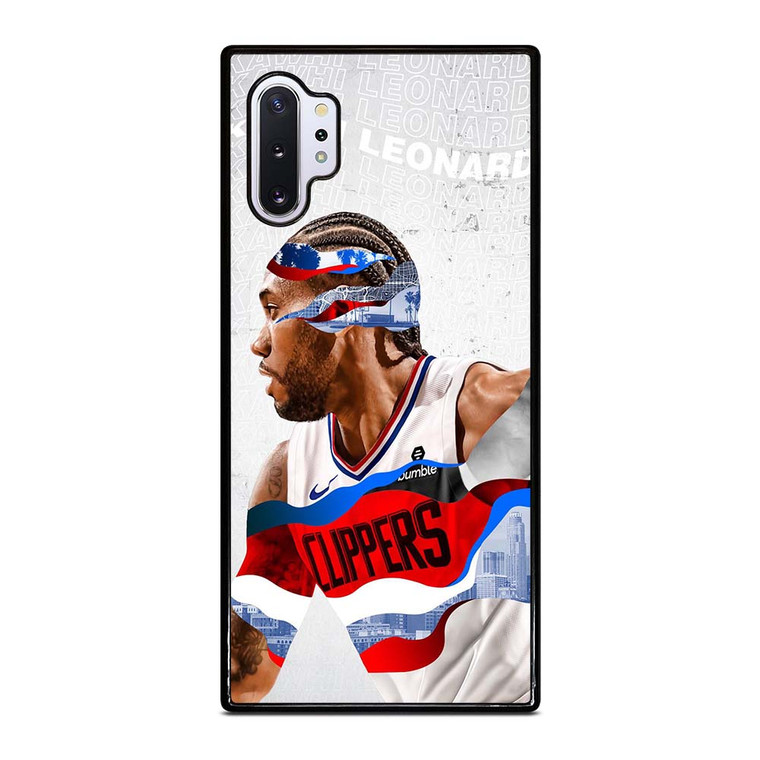 KAWHI LEONARD LOS ANGELES CLIPPERS Samsung Galaxy Note 10 Plus Case Cover
