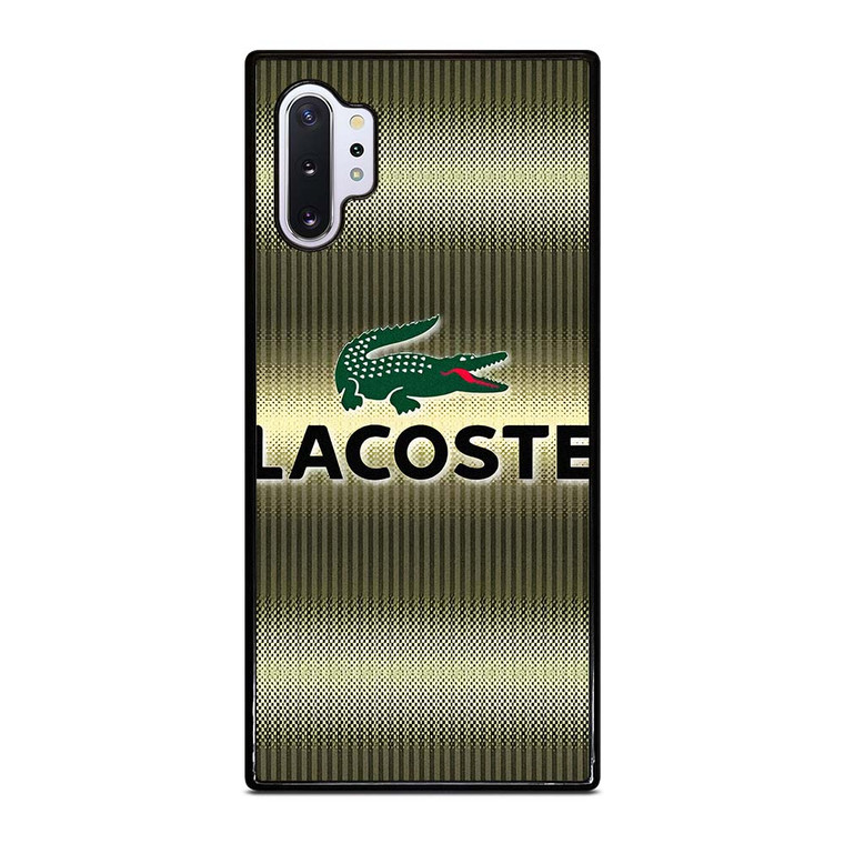 LACOSTE GOLD EMBLEM Samsung Galaxy Note 10 Plus Case Cover