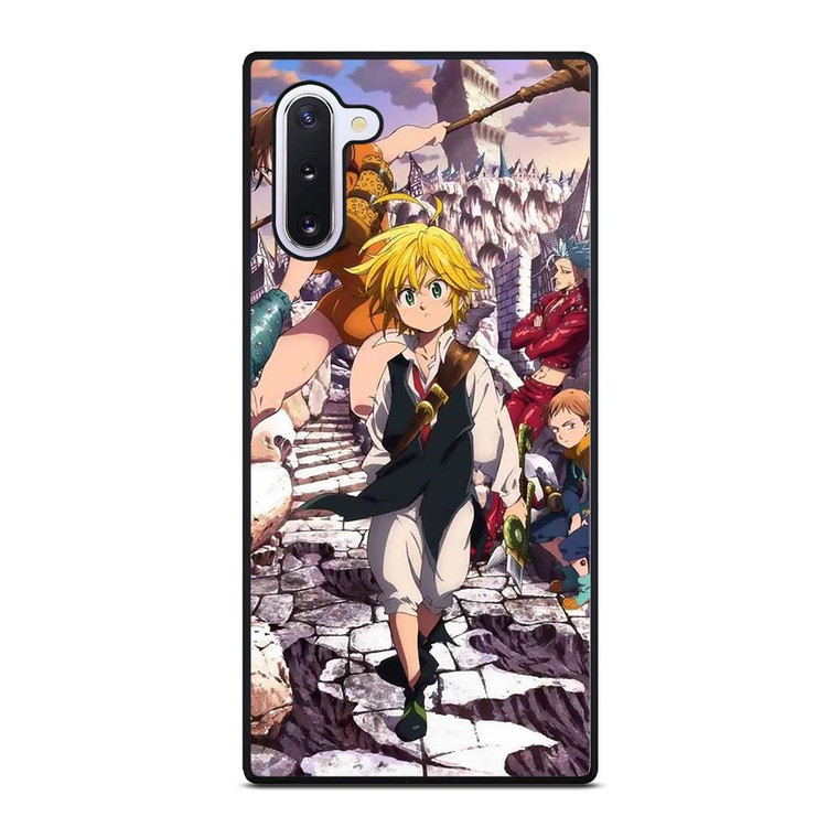 7 DEADLY SINS MELIODAS AND FRIEND Samsung Galaxy Note 10 Case Cover