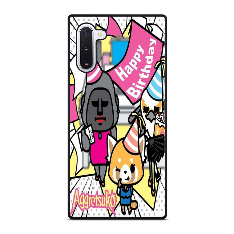 AGGRETSUKO BIRTHDAY PARTY Samsung Galaxy Note 10 Case Cover