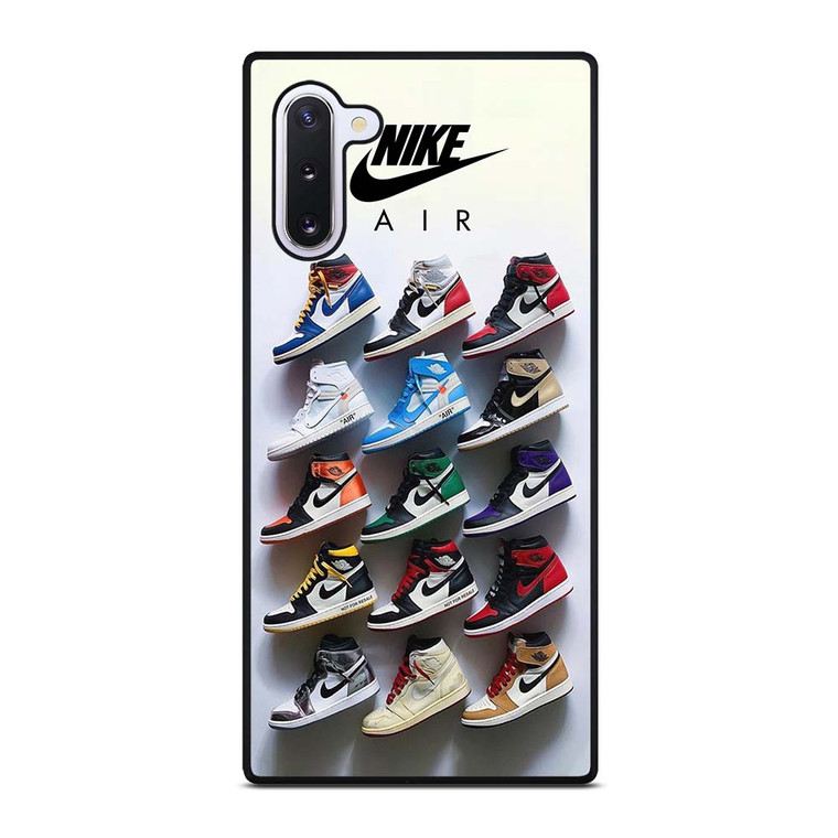 AIR JORDAN NIKE COLLAGE Samsung Galaxy Note 10 Case Cover