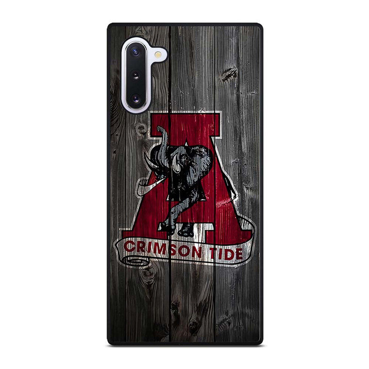 ALABAMA CRIMSON TIDE WOODEN ICON Samsung Galaxy Note 10 Case Cover ALABAMA CRIMSON TIDE WOODEN ICON Samsung Galaxy Note 10 Case Cover