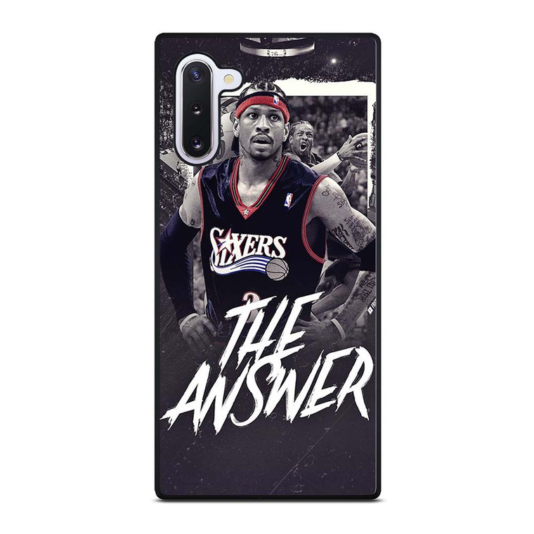ALLEN IVERSON SIXERS BASKETBALL Samsung Galaxy Note 10 Case Cover ALLEN IVERSON SIXERS BASKETBALL Samsung Galaxy Note 10 Case Cover