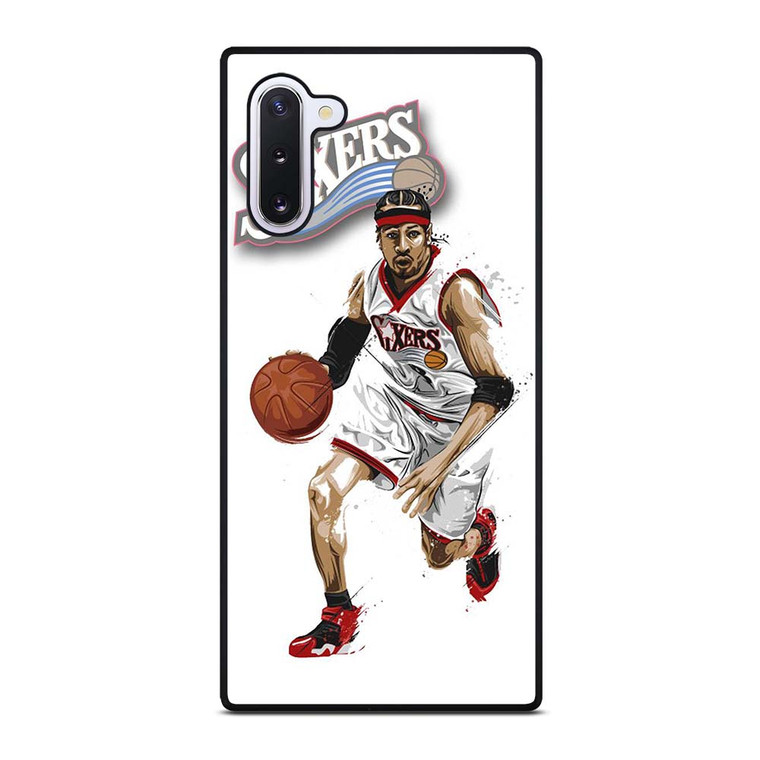 ALLEN IVERSON SIXERS NBA BASKETBALL Samsung Galaxy Note 10 Case Cover ALLEN IVERSON SIXERS NBA BASKETBALL Samsung Galaxy Note 10 Case Cover