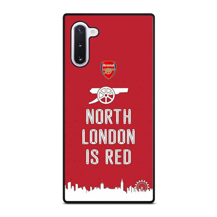 ARSENAL NORTH LONDON IS RED 2 Samsung Galaxy Note 10 Case Cover ARSENAL NORTH LONDON IS RED 2 Samsung Galaxy Note 10 Case Cover