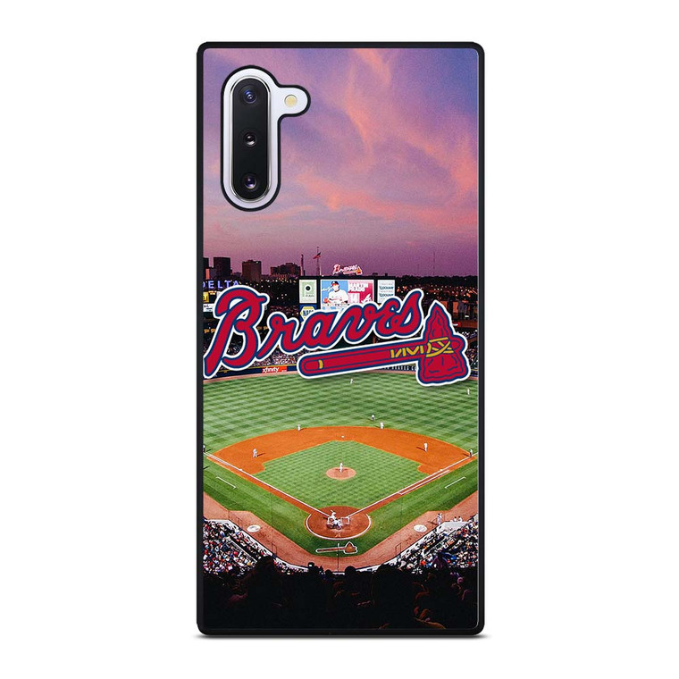 ATLANTA BRAVES BASEBALL ARENA Samsung Galaxy Note 10 Case Cover ATLANTA BRAVES BASEBALL ARENA Samsung Galaxy Note 10 Case Cover