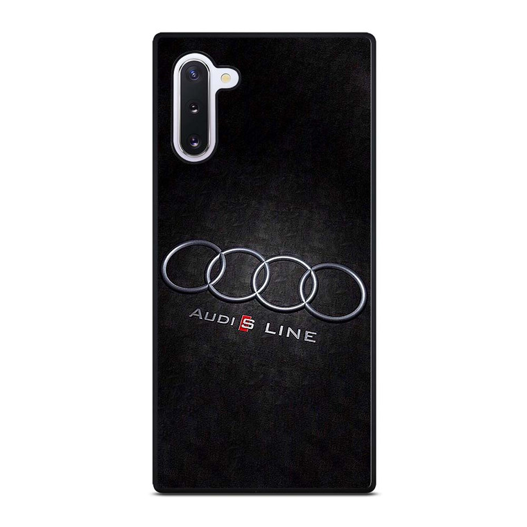 AUDI S LINE CAR EMBLEM Samsung Galaxy Note 10 Case Cover
