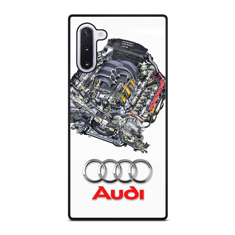 AUDI V8 FSI ENGINE LOGO Samsung Galaxy Note 10 Case Cover