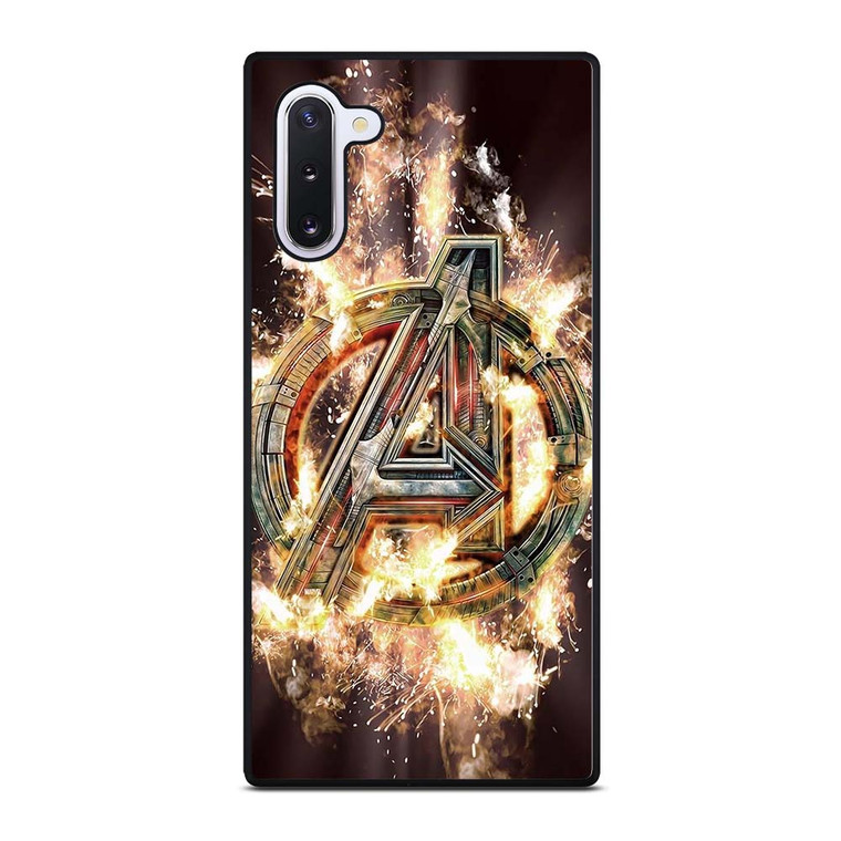 AVENGERS FIRE LOGO Samsung Galaxy Note 10 Case Cover