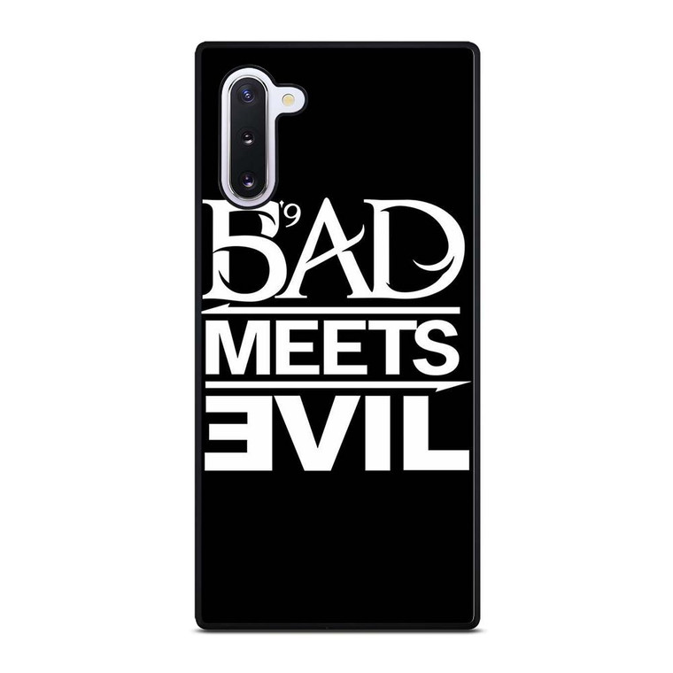 BAD MEETS EVIL RAPPER DUO LOGO Samsung Galaxy Note 10 Case Cover BAD MEETS EVIL RAPPER DUO LOGO Samsung Galaxy Note 10 Case Cover
