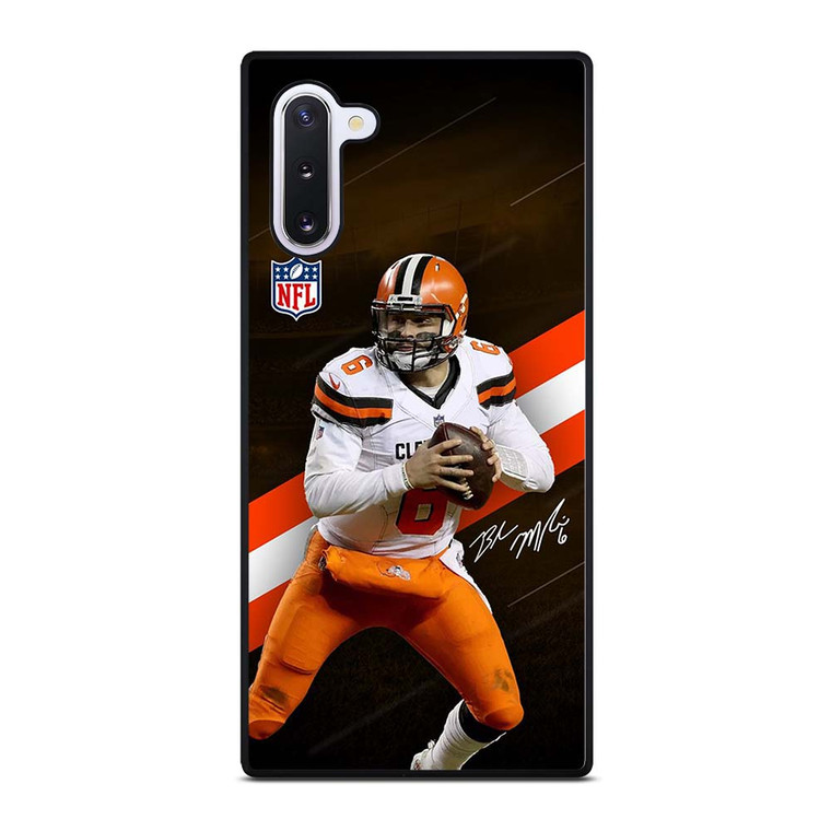 BAKER MAYFIELD CLEVELAND BROWNS NFL Samsung Galaxy Note 10 Case Cover