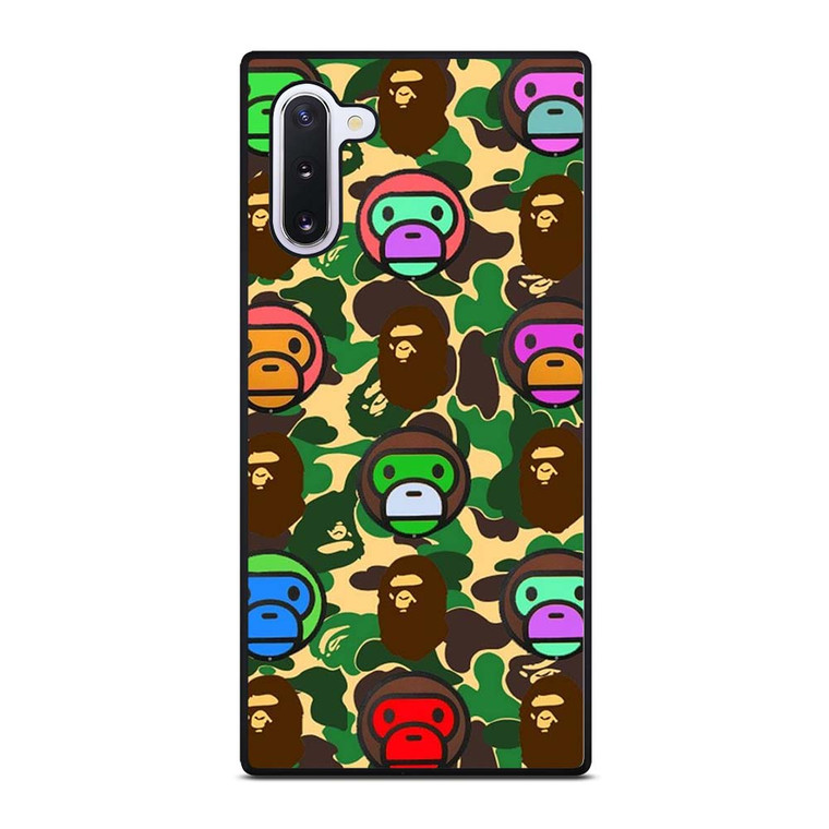 BAPE BABY MILO CAMO Samsung Galaxy Note 10 Case Cover