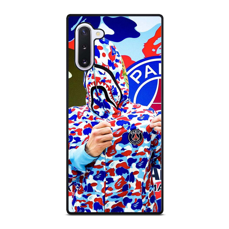 BAPE CAMO PARIS SAINT GERMAIN Samsung Galaxy Note 10 Case Cover BAPE CAMO PARIS SAINT GERMAIN Samsung Galaxy Note 10 Case Cover