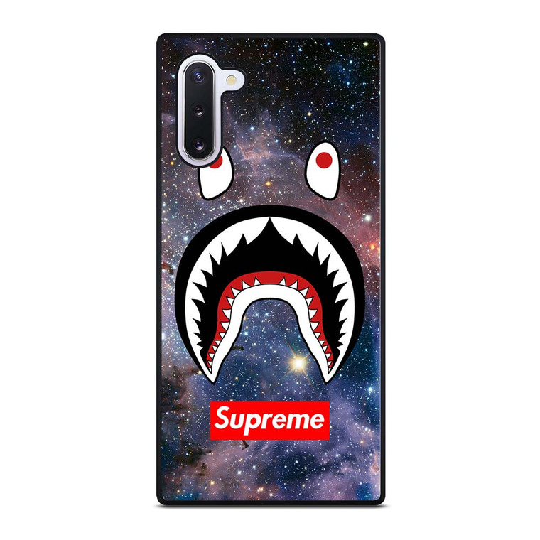 BAPE CAMO SHARK SUPREME NEBULA Samsung Galaxy Note 10 Case Cover