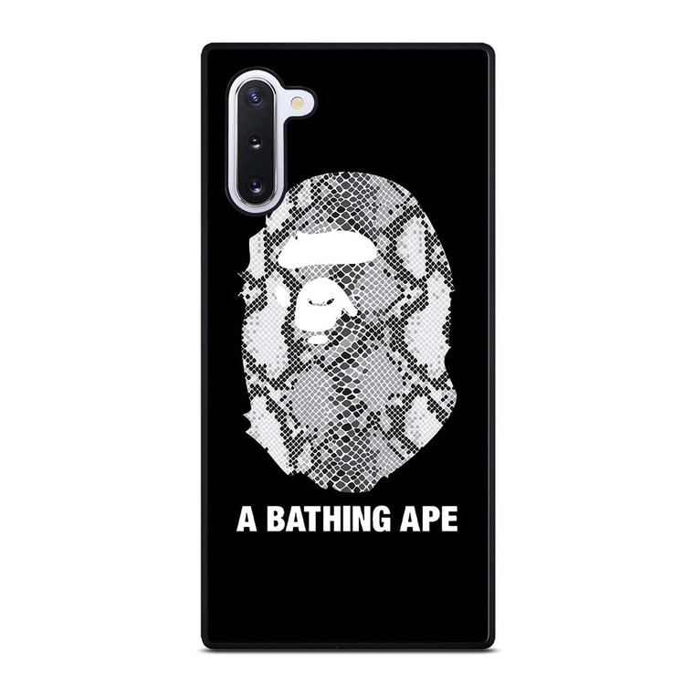 BATHING APE SNAKE SKIN Samsung Galaxy Note 10 Case Cover