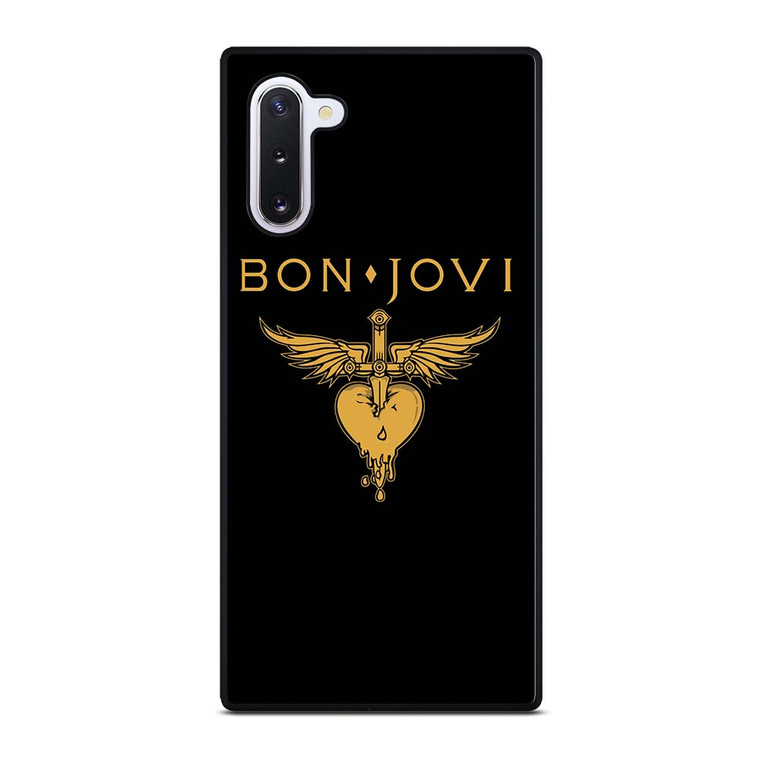 BON JOVI BAND LOGO GOLD Samsung Galaxy Note 10 Case Cover