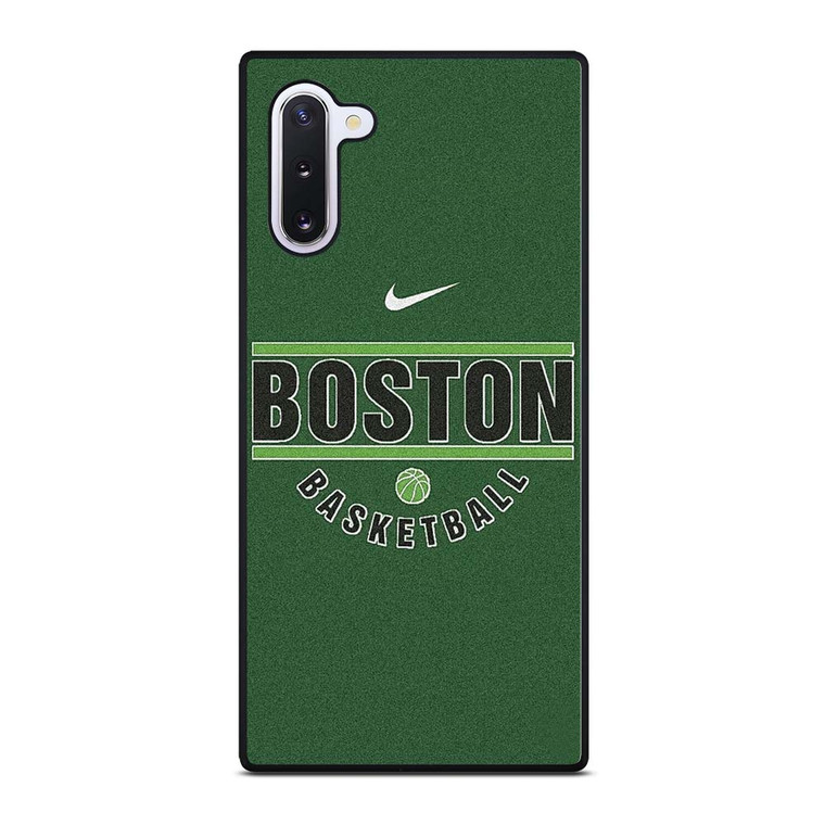 BOSTON CELTICS BASKETBALL NIKE Samsung Galaxy Note 10 Case Cover BOSTON CELTICS BASKETBALL NIKE Samsung Galaxy Note 10 Case Cover