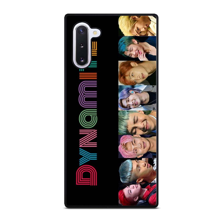 BTS DYNAMITE MEMBER COLLAGE Samsung Galaxy Note 10 Case Cover