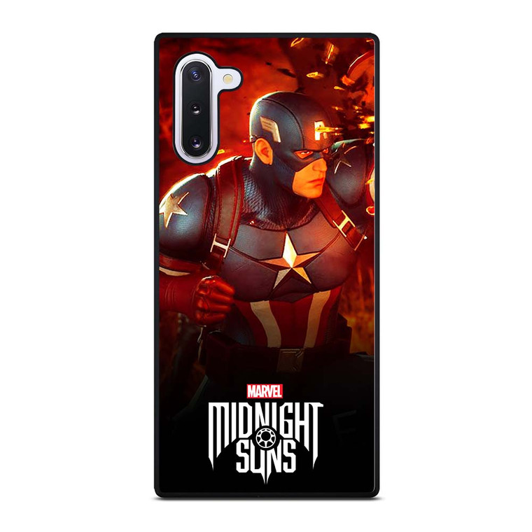 CAPTAIN AMERICA MARVEL MIDNIGHT SUNS Samsung Galaxy Note 10 Case Cover
