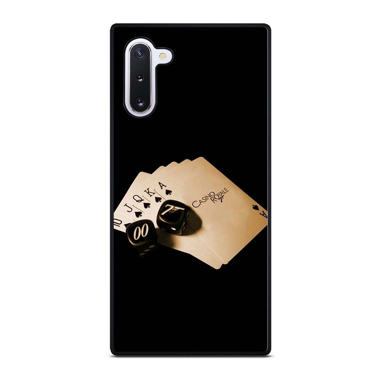CASINO ROYAL 007 BOND Samsung Galaxy Note 10 Case Cover