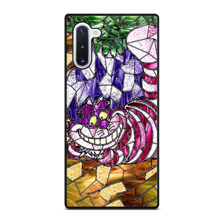CHESHIRE CAT STAINED GLASS Samsung Galaxy Note 10 Case Cover